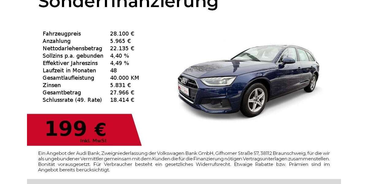 Audi A4 57.139 km 28.100 &euro; Dessau 06842