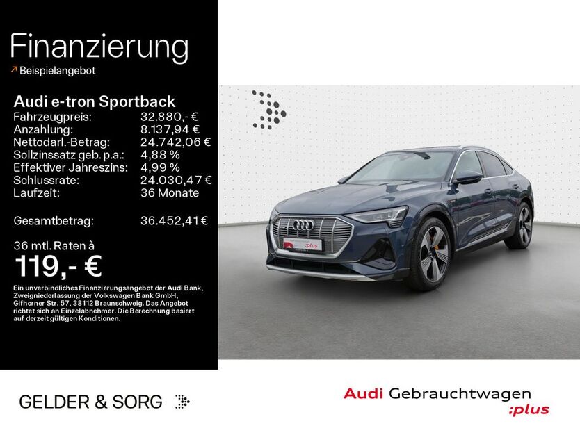 Audi e-tron 45.000 km 32.880 € Schweinfurt 97424