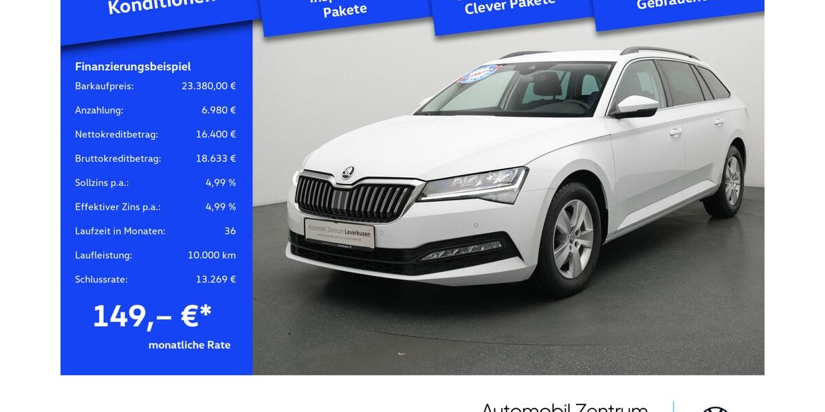 Skoda Superb 71.265 km 23.380 &euro; Leverkusen 51379