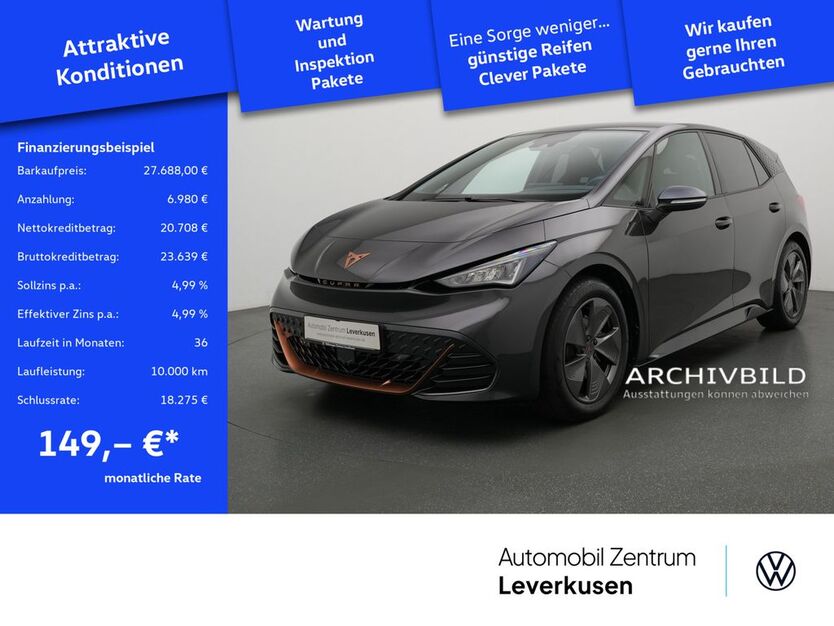 Cupra Born 19.164 km 27.688 € Leverkusen 51379