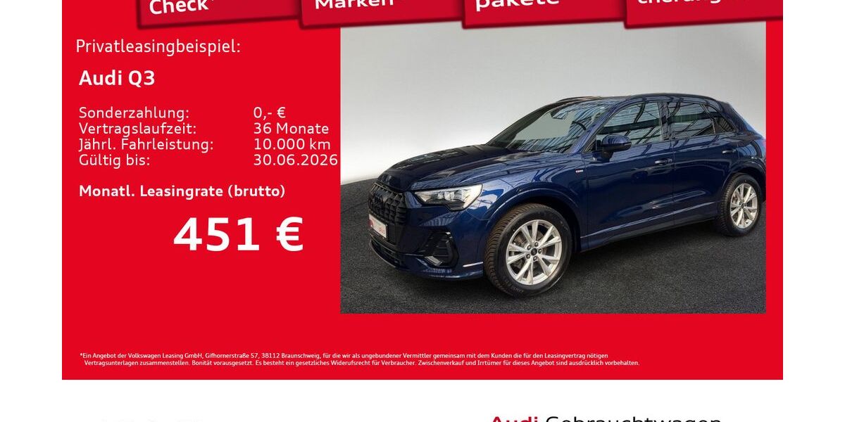 Audi Q3 26.771 km 38.950 &euro; Hamburg 22529