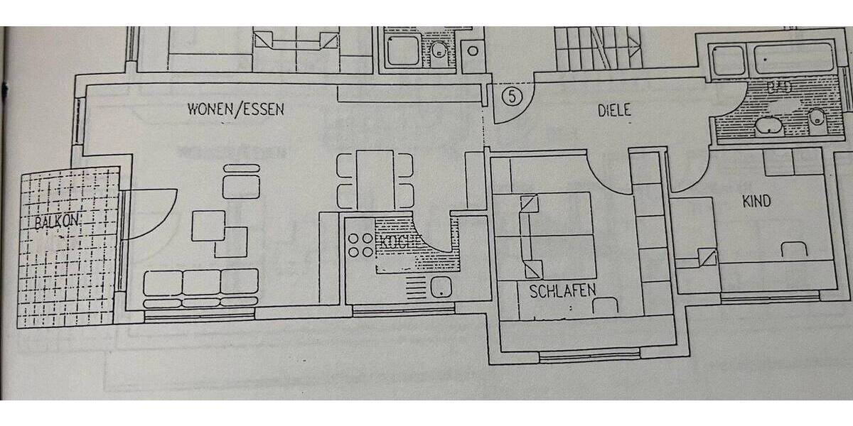 Etagenwohnung Gerlingen - 3 Zimmer, 72 m&sup2;, 1.080&euro; | Angebot:26569286