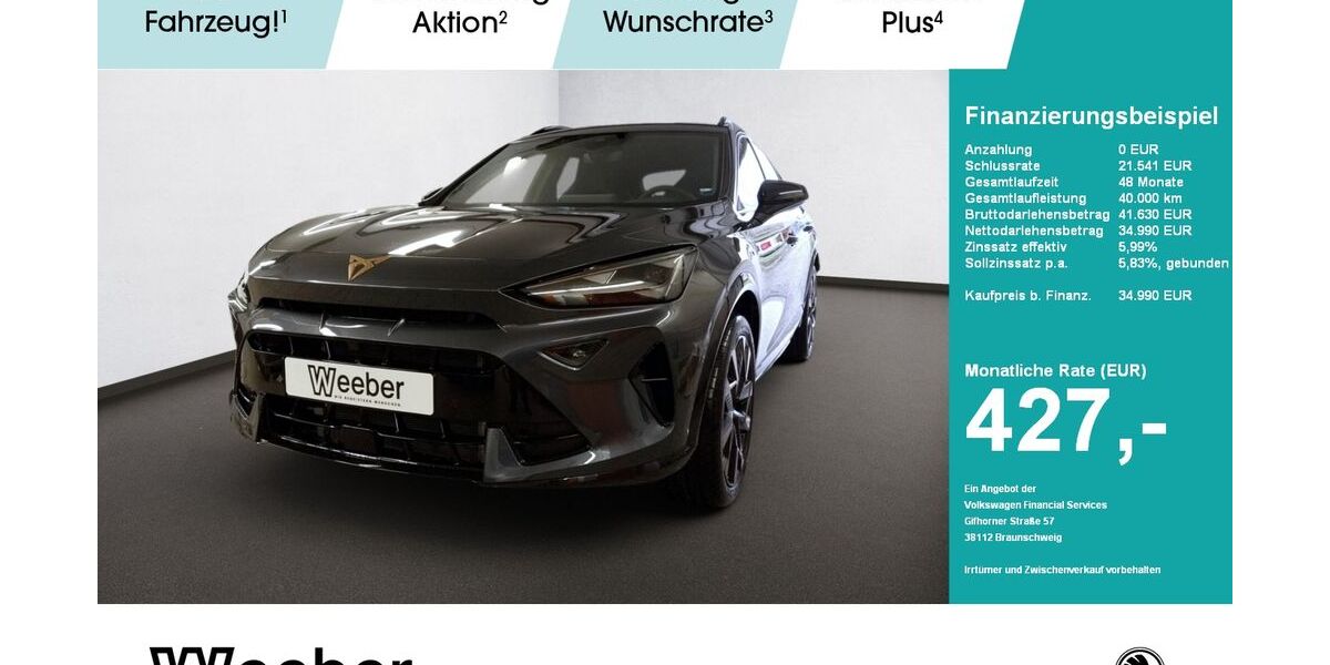 Cupra Formentor 15.990 km 34.490 &euro; Herrenberg 71083