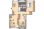 Etagenwohnung Melsdorf - 3 Zimmer, 80 m&sup2;, 749&euro; | Angebot:26350261