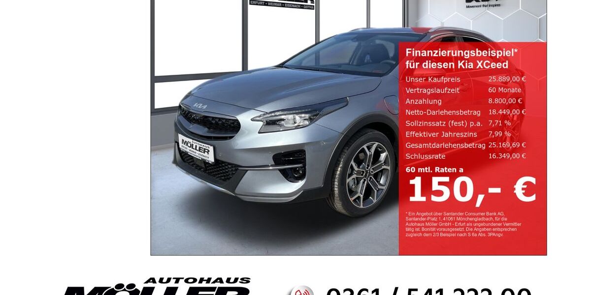 Kia XCeed 24.999 km 25.889 € Erfurt 99087