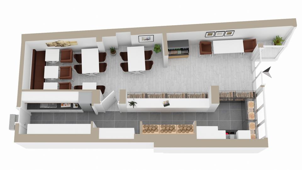 Attraktive Gewerbefläche in der Mosbacher Fußgängerzone! zimmer