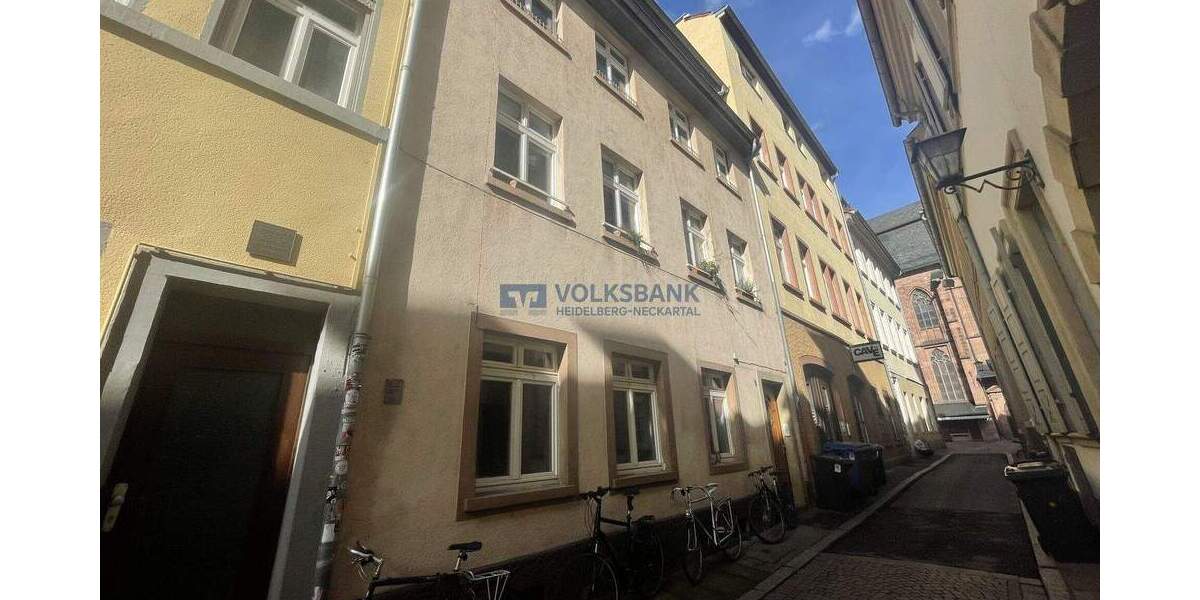 Heidelberg-Kernaltstadt: Solides Mehrfamilienhaus in unmittelbarer Nähe zum Marktplatz! 8 zimmer