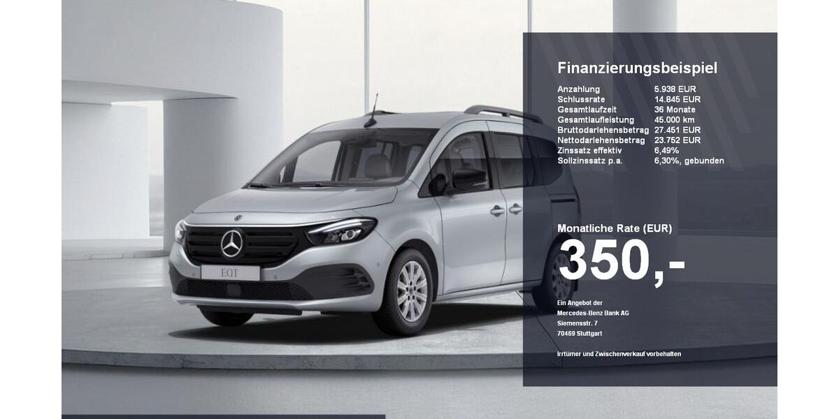 Mercedes-Benz EQT 5.783 km 29.690 &euro; Grafing bei München 85567