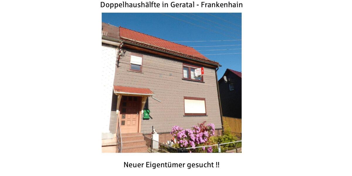 Doppelhaushälfte Geratal - 5 Zimmer, 104 m&sup2;, 57.000&euro; | Angebot:27164465