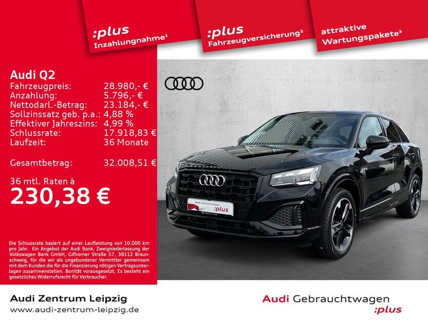 Audi Q2 18.447 km 27.990 € Leipzig 04129
