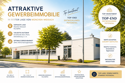 Gewerbeobjekt München Moosach - 2.000.000&euro; | Angebot:26836090