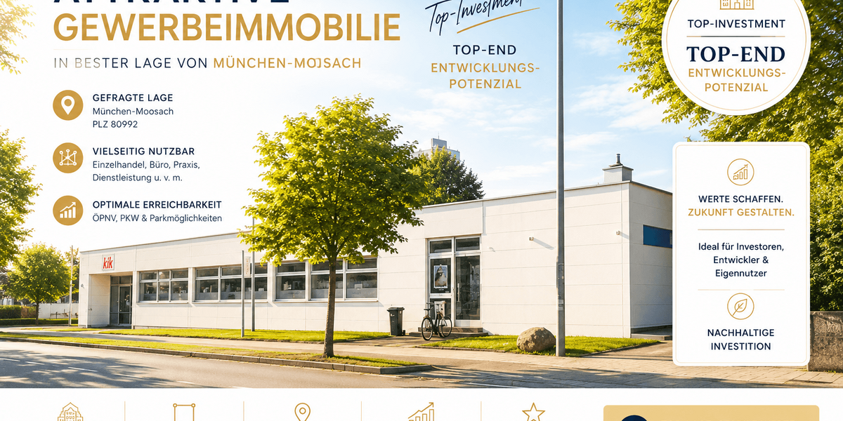 Gewerbeobjekt München Moosach - 2.000.000&euro; | Angebot:26836090