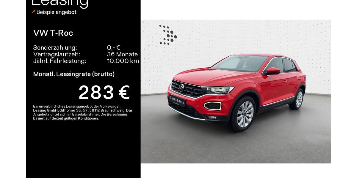 VW T-Roc 106.000 km 19.990 &euro; Bad Kissingen 97688