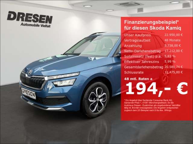Skoda Kamiq 22.756 km 22.950 &euro; Euskirchen 53881