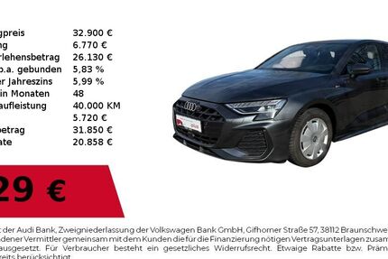 Audi A3 2.891 km 32.900 &euro; Dessau-Roßlau 06844