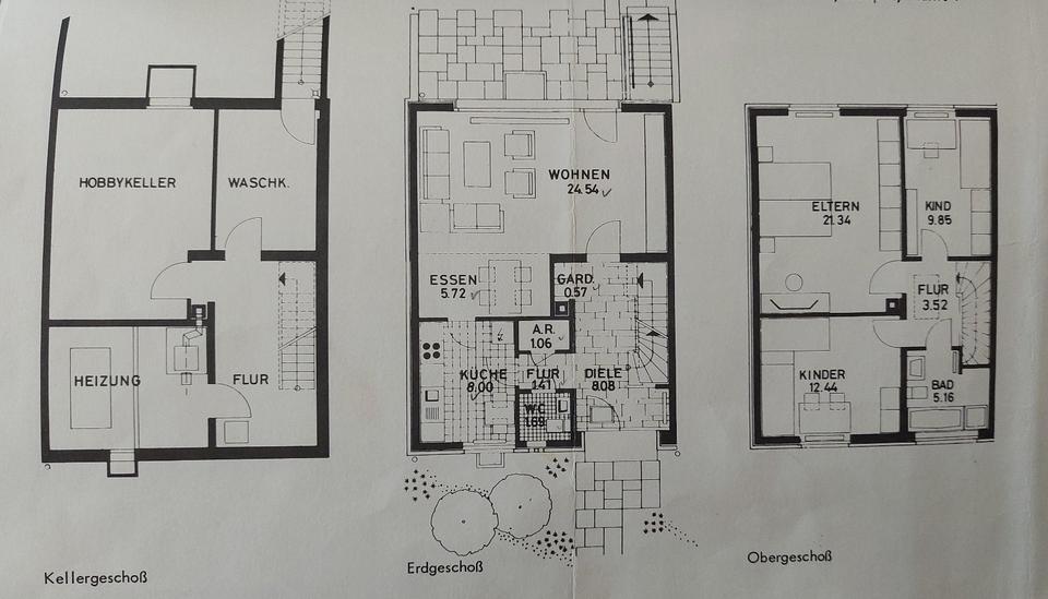 sonniges Reihenendhaus in Krefeld-Traar zimmer