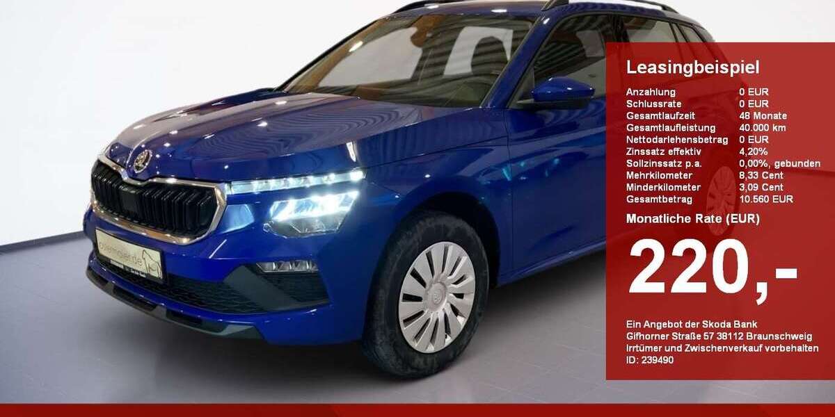 Skoda Kamiq 4.500 km 25.340 &euro; Eggenfelden LK Pfarrkirchen 84307