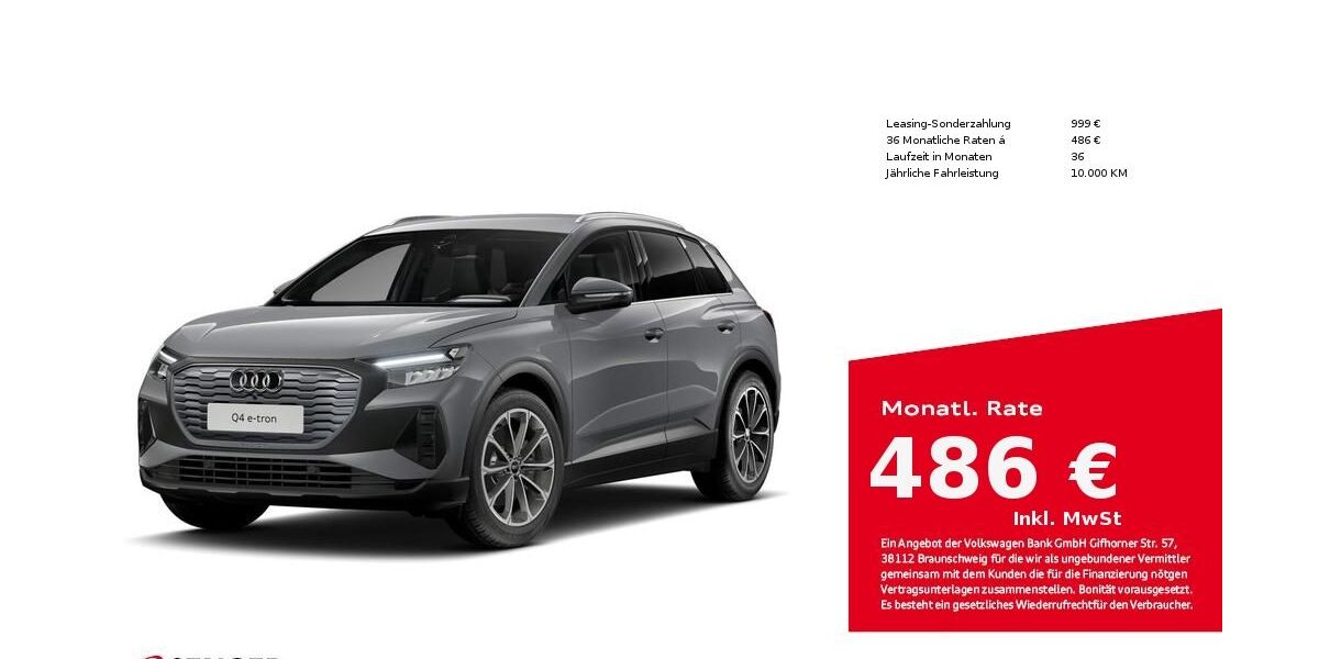 Audi Q4 e-tron 8.500 km 42.980 &euro; Bad Oldesloe 23843