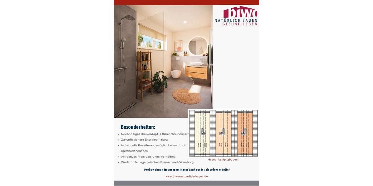 Etagenwohnung Ganderkesee - 3 Zimmer, 92 m&sup2;, 358.500&euro; | Angebot:26501893