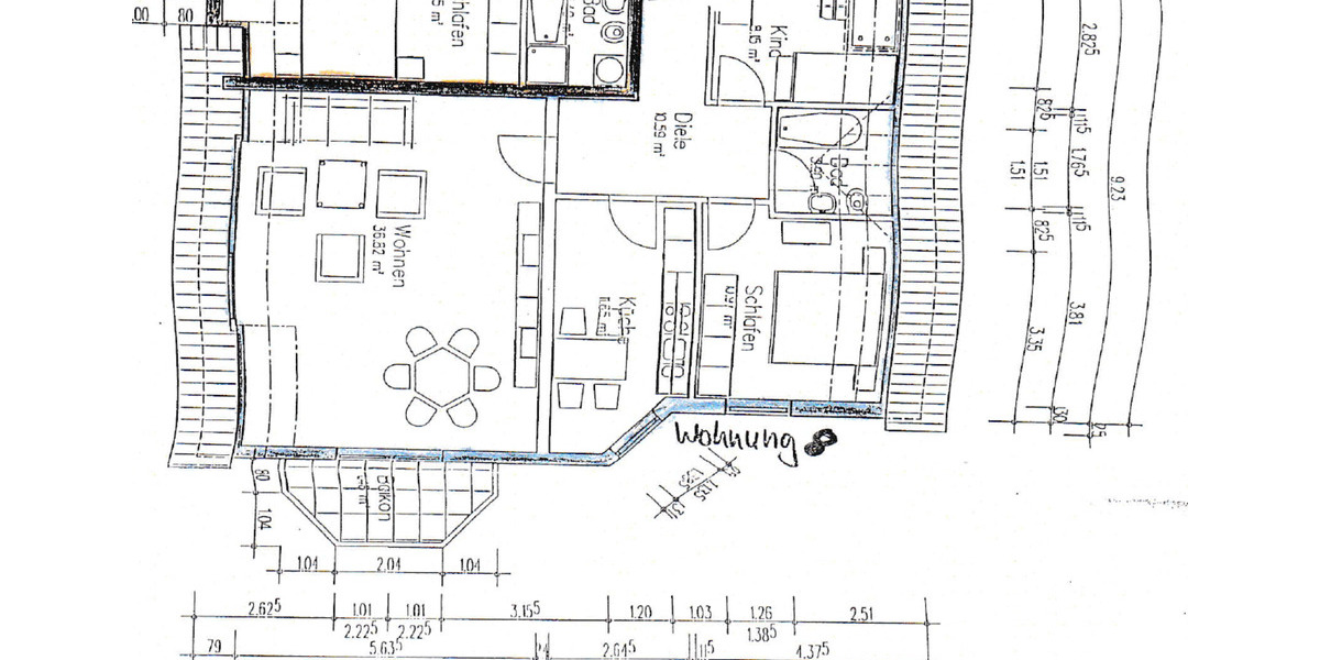 Dachgeschoßwohnung Duderstadt - 3 Zimmer, 87 m&sup2;, 225.000&euro; | Angebot:25323784