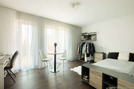 Wohnung Freiburg im Breisgau / Zähringen Zähringen - 1 Zimmer, 24 m&sup2;, 178.000&euro; | Angebot:25180235