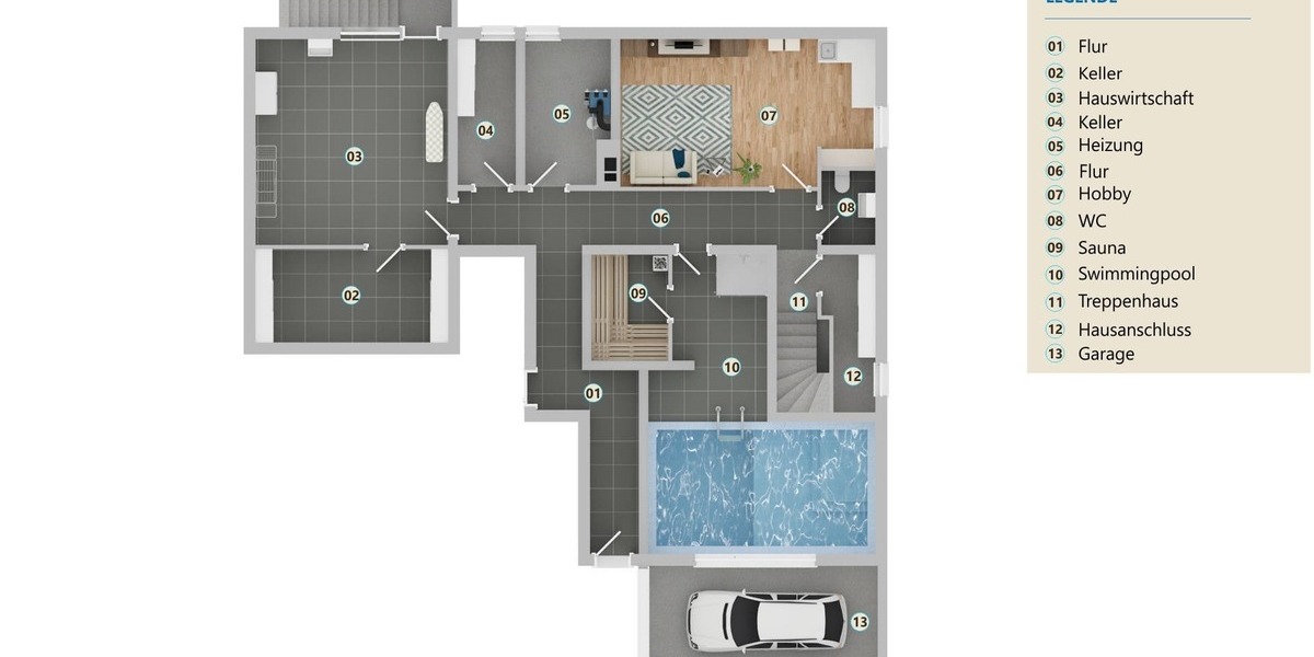 Exklusives Architektenhaus in Ochtersum - Zweifamilienhaus Hildesheim Ochtersum | Angebot:22129278