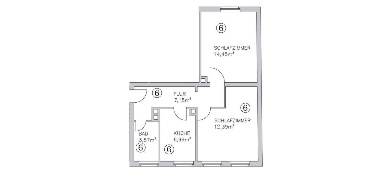 Einfamilienhaus Nürnberg Wöhrd - 2 Zimmer, 194.000&euro; | Angebot:26851738
