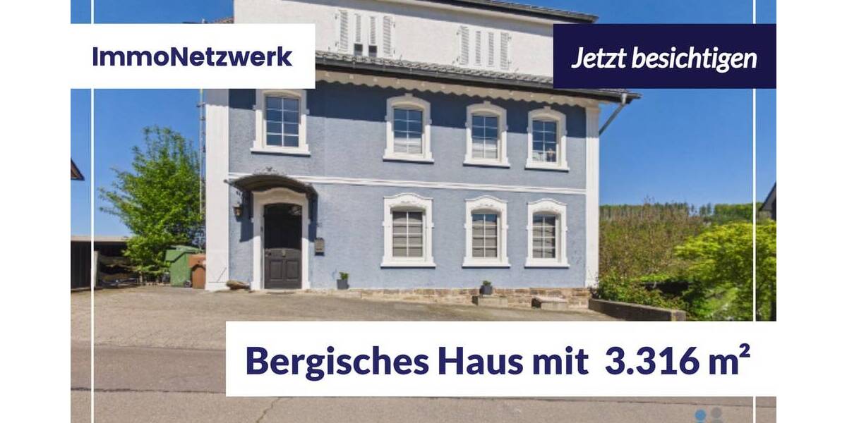 Einfamilienhaus Gummersbach Hunstig - 1 Zimmer, 220 m&sup2;, 595.000&euro; | Angebot:26436750