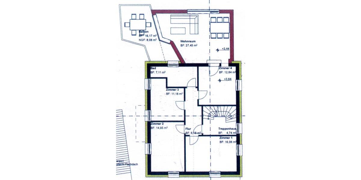 Etagenwohnung Senden - 4 Zimmer, 104 m&sup2;, 1.120&euro; | Angebot:25406921
