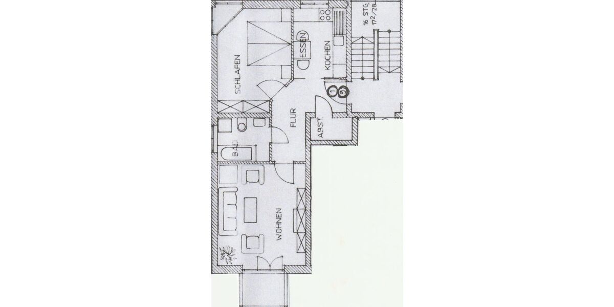 Sonnige 2-Zimmer - Wohnung in Freilassing zu vermieten - Etagenwohnung Freilassing | Angebot:25540454