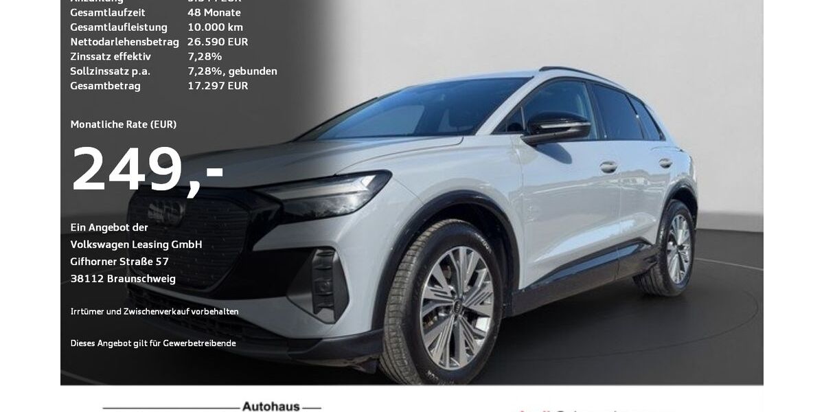 Audi Q4 e-tron 17.290 km 24.490 &euro; Ravensburg 88214