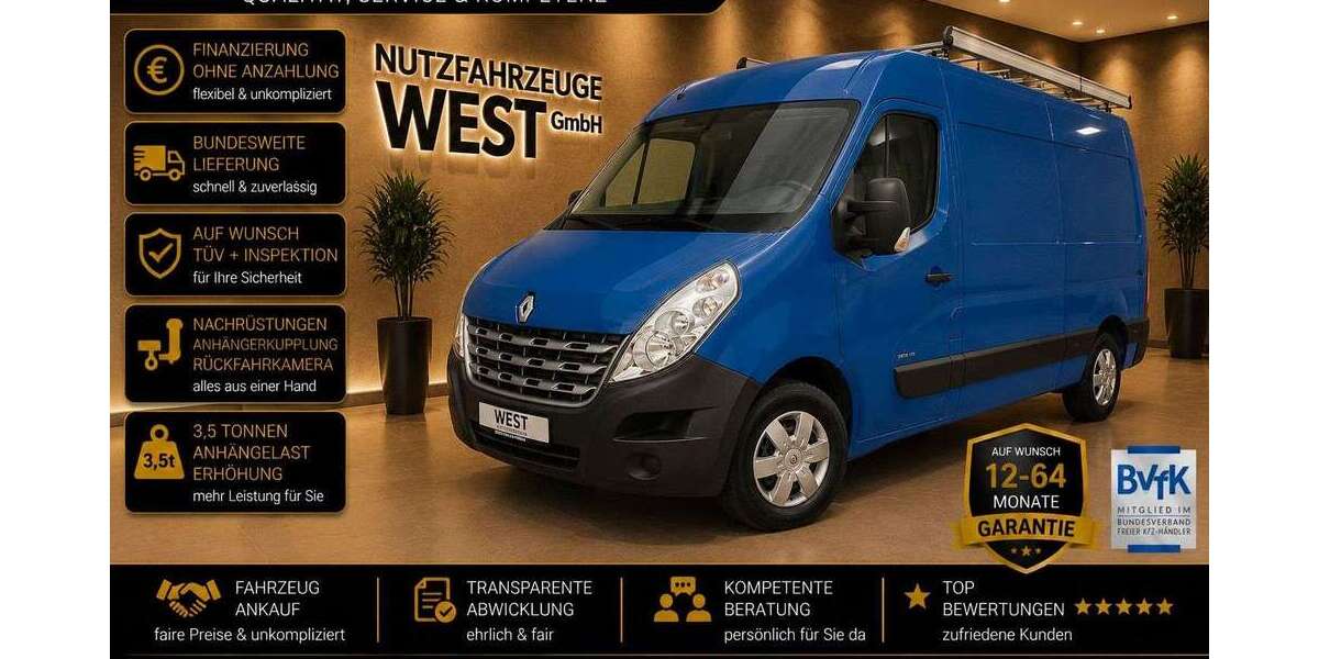 Renault Master 184.000 km 12.990 &euro; Datteln 45711