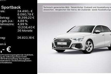 Audi A3 28.575 km 24.490 € Hofheim 65719