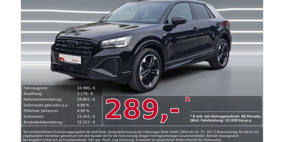 Audi Q2 30.250 km 31.980 &euro; Ingolstadt 85057