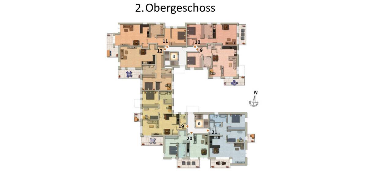 Etagenwohnung Wittlich - 2 Zimmer, 81 m&sup2;, 349.000&euro; | Angebot:26308832