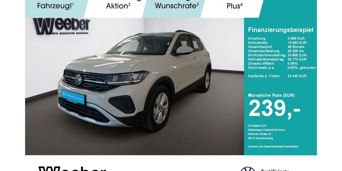 VW T-Cross 13.284 km 24.440 &euro; Leonberg 71229