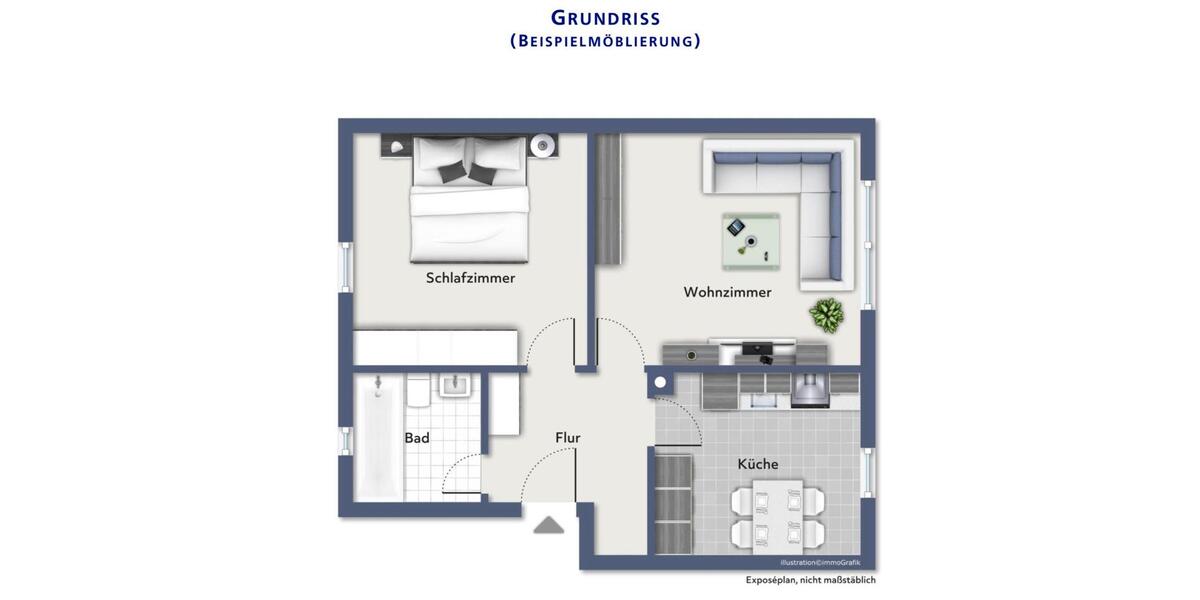 Etagenwohnung Röthenbach an der Pegnitz - 2 Zimmer, 53 m&sup2;, 880&euro; | Angebot:26232077