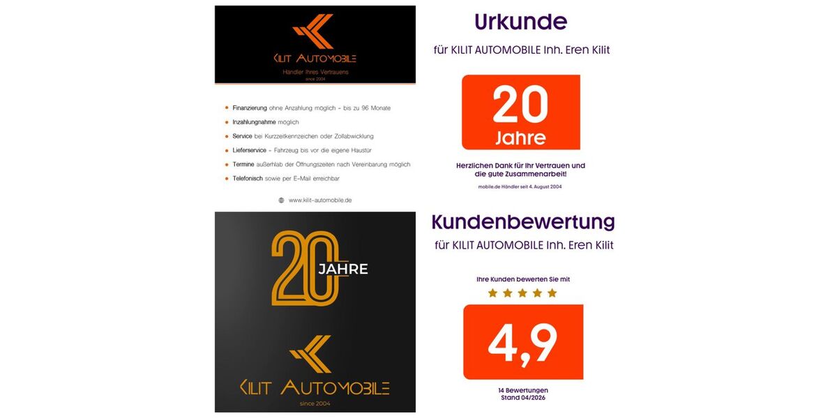Audi RS6 66.000 km 109.924 &euro; Staudt 56424