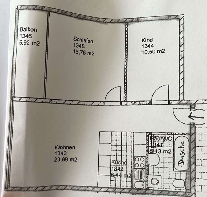Wohnung zum Kaufen in EislingenFils 212.000 € 65 m²
