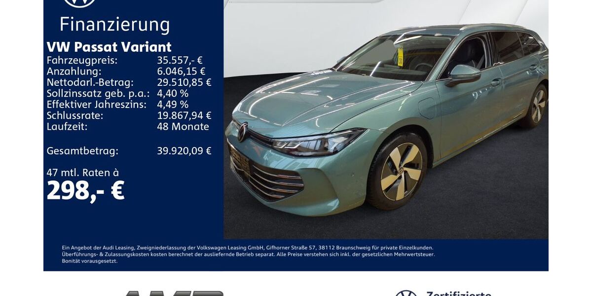 VW Passat Variant 25.340 km 34.860 &euro; Borna 04552