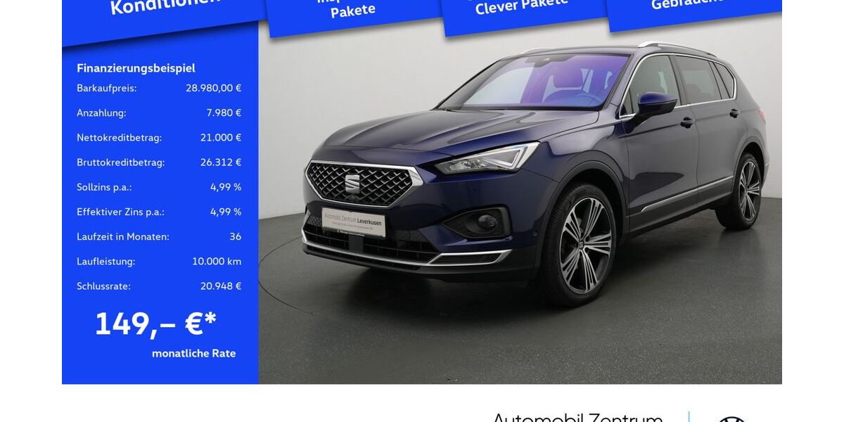 Seat Tarraco 72.742 km 28.980 € Leverkusen 51379