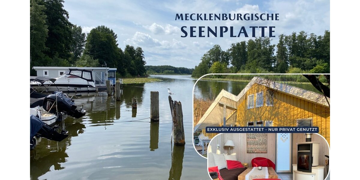 PV-Anlage & Sauna am See: Exklusives, bezugsfertiges Ferienhaus in Mirow! - Doppelhaushälfte Mirow Granzow | Angebot:27169867