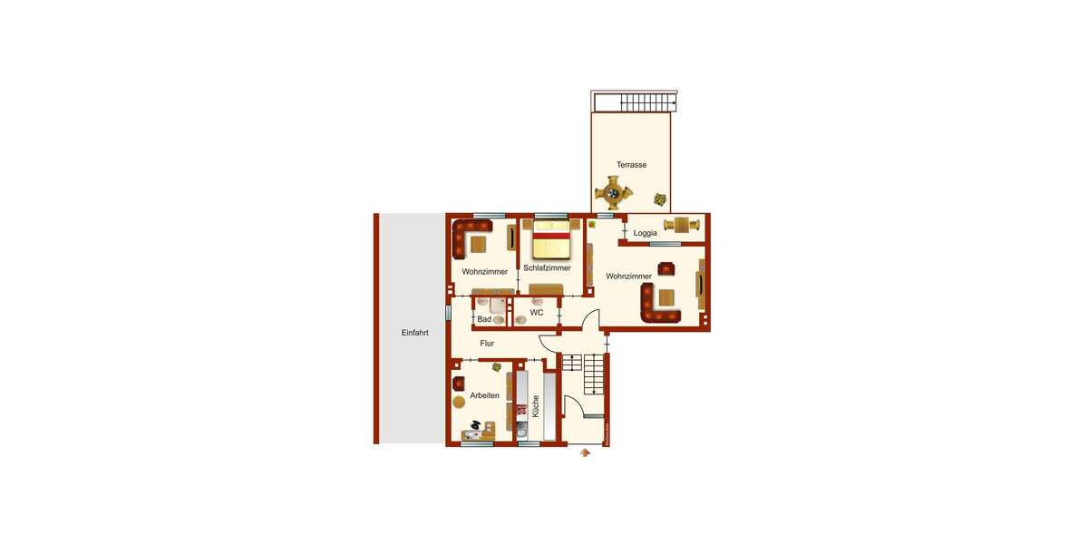 Wohnung zum Mieten in Karlsruhe 1.200 € 91 m² 4 zimmer