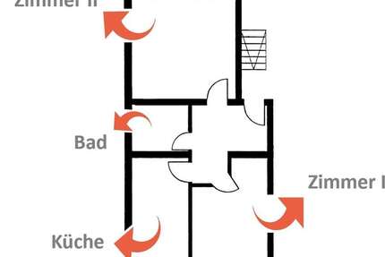 Wohnung zum Mieten in Hamm 520 € 61 m²