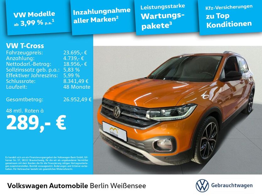 VW T-Cross 55.886 km 23.695 € Berlin 13088