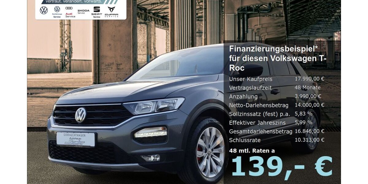 VW T-Roc 111.400 km 17.490 &euro; Griesheim 64347
