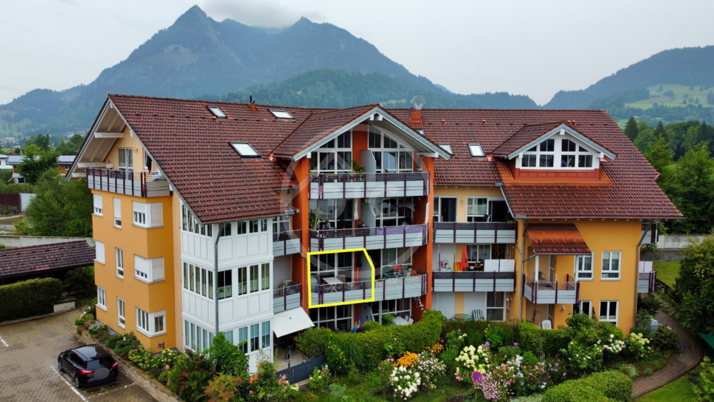 Etagenwohnung Sonthofen - 2 Zimmer, 61 m&sup2;, 265.000&euro; | Angebot:25511632