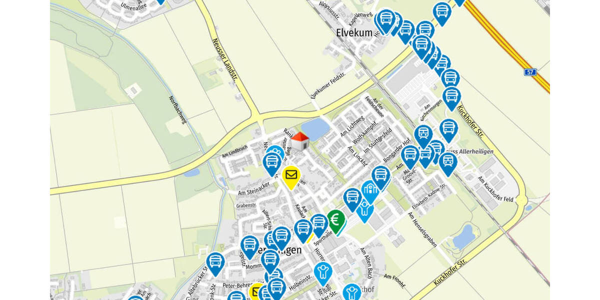 Bungalow Neuss Allerheiligen Rosellen - 3 Zimmer, 133 m&sup2;, 365.000&euro; | Angebot:26363079