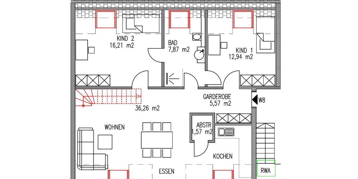 Trier-Feyen neue Maisonettewohnung mit Flair, moderner Heiztechnik sowie toller Weitsicht - Dachgeschoßwohnung Trier Feyen-Weismark | Angebot:27152366