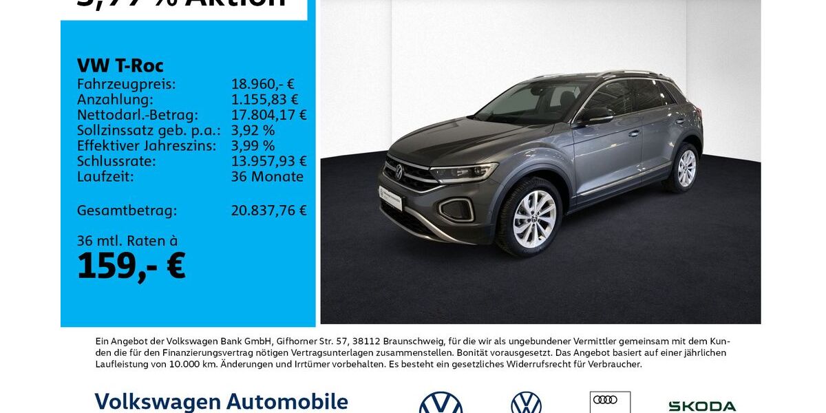 VW T-Roc 51.130 km 17.920 &euro; Leipzig 04178